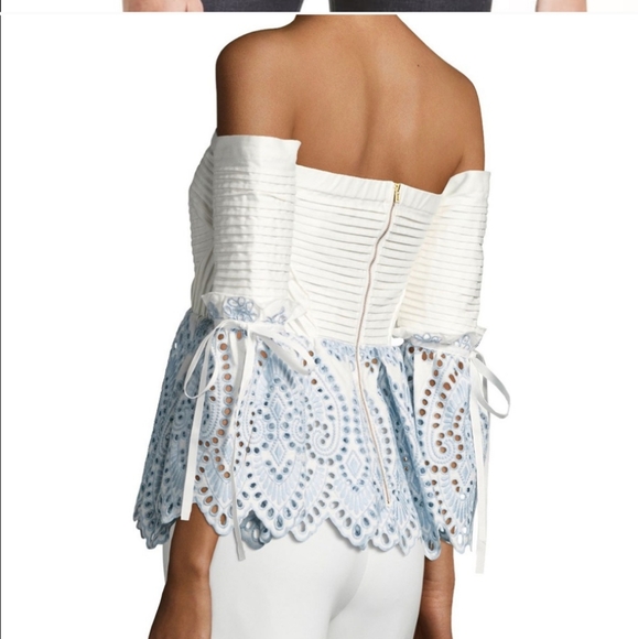 Lace Self-Portrait top - Picture 11 of 12